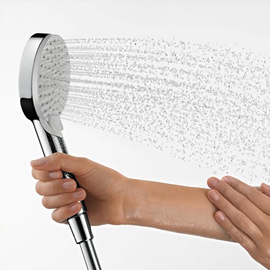 26318000 HG Vernis Blend Showerpipe 200 термостатическая душевая система — фото 6