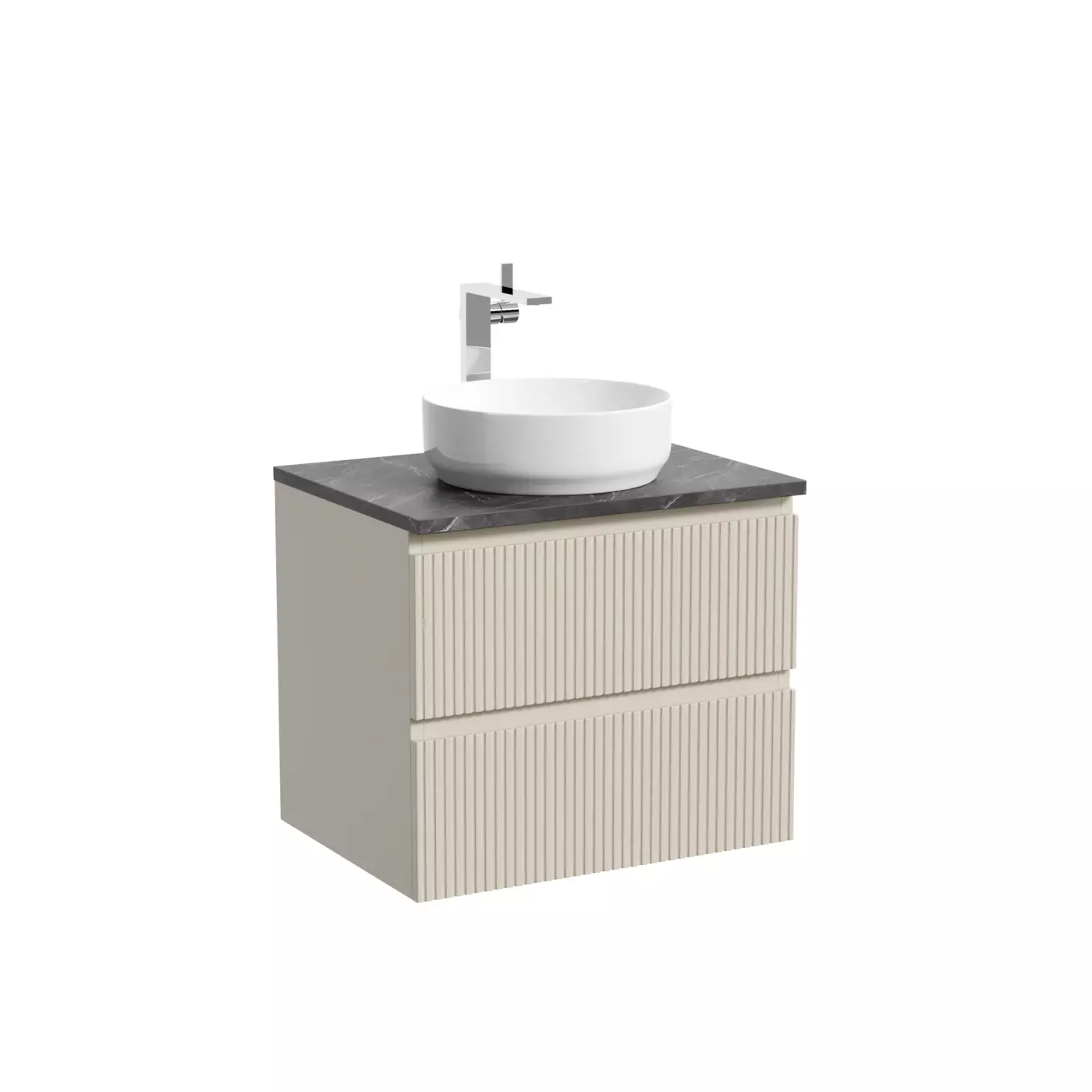 Тумба под столешницу Sancos Сноб T (Snob T) SNT60CE 60x45x50 бежевый матовый (beige soft)