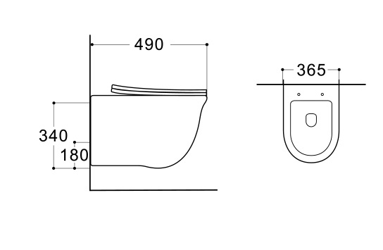 SET КЛАССИК cm INS23/ KDI-015 (рама AQUATEK INS-0000023 +крепеж KKI-0000002 +кнопка KDI-0000015 +унитаз AQ1112-00 с крышкой sc) — фото 3