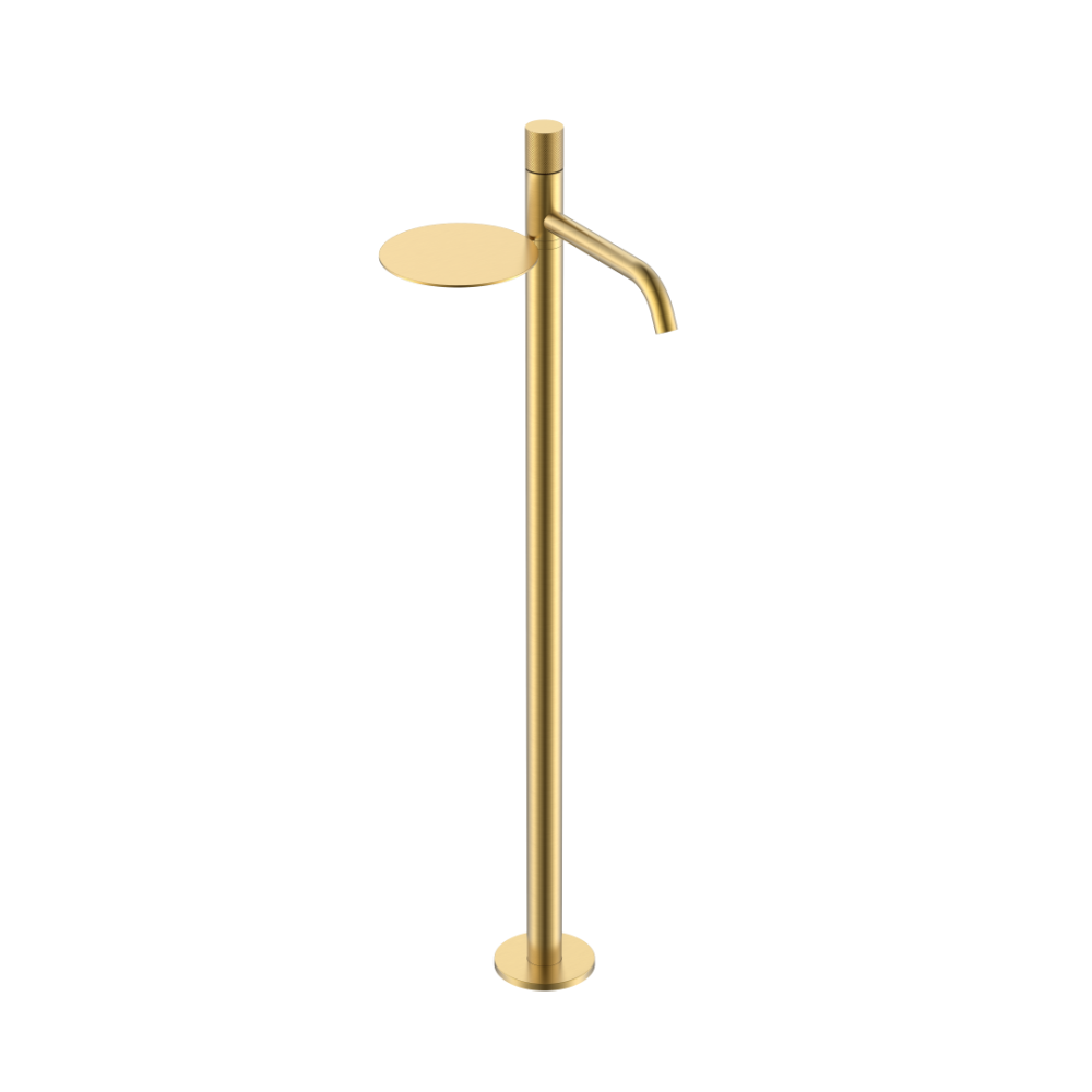 Смеситель STICK напольный для умыв. Matt Gold c ручкой TOUCH