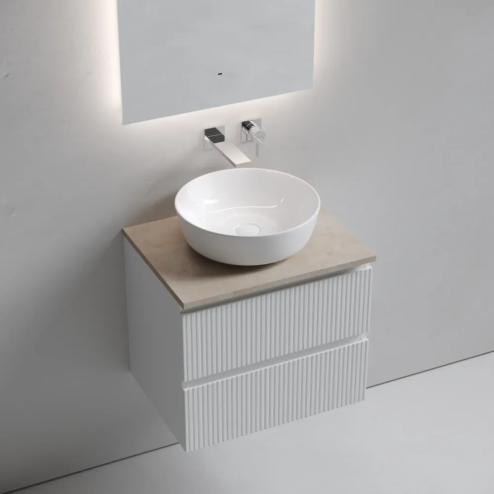 Тумба под столешницу Sancos Сноб T (Snob T) SNT60W 60x45x50 белый матовый (bianco) — фото 12