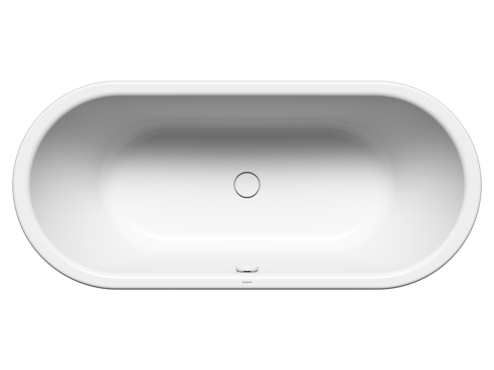 Ванна Centro Duo Oval Мод.128 180х80 + Слив-перелив Kaldewei KA 4040 белый, d=100мм