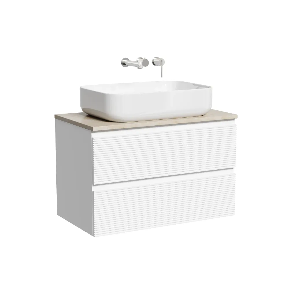 Тумба под столешницу Sancos Фолк (Folk) FL80W 80x45x50 белый матовый (bianco) — фото 10