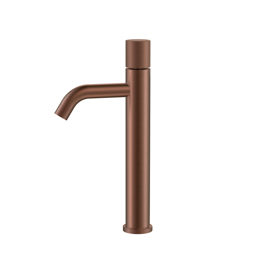 Смеситель STICK для умыв. выс. BRUSHED BRONZE SPIRALE