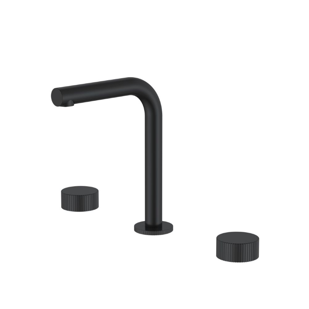 Смеситель на столешницу STICK LINEA на 3 отв. BLACK