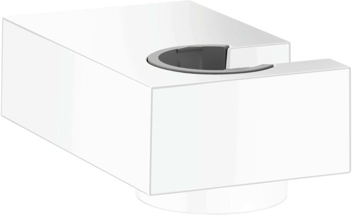 28387700 HG Porter E держатель для душа матовый белый