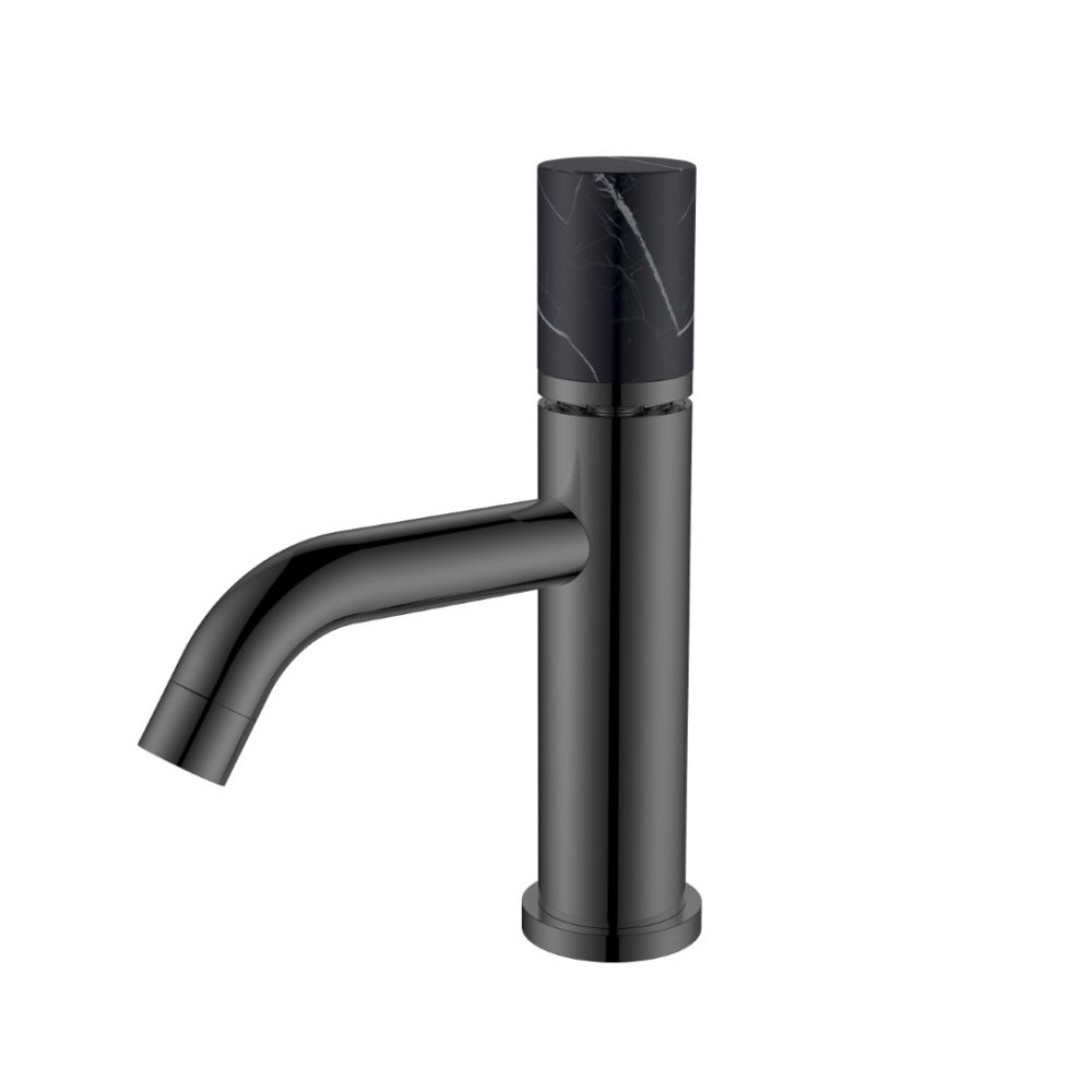 Смеситель STICK для умыв. низ. SHINE GUN METAL MARBLE BLACK_Комплект