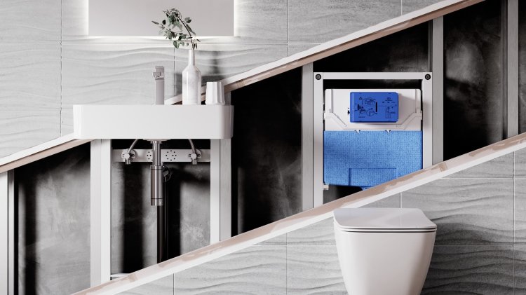 R020467 PROSYS FRAME 120 M Встраиваемая инсталляция для монтажа подвесных унитазов — фото 4