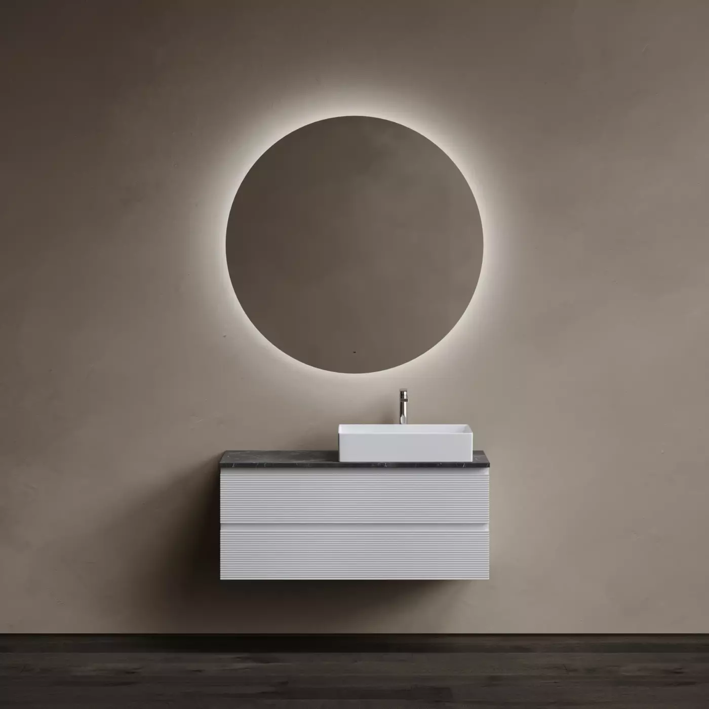 Тумба под столешницу Sancos Фолк / Folk FL120RW 119,5x44,5x50 белый матовый / bianco — фото 2