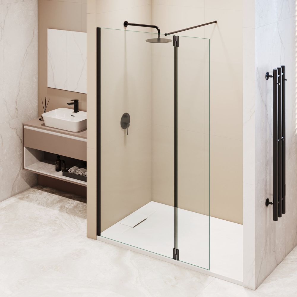 Душевая перегородка RGW WA-050B (WA-002B + Z-070B) (Прозрачное, 900) — фото 4