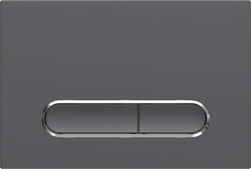 Кнопка для инсталляции, пластик GUN METAL для инсталляций GEBERIT