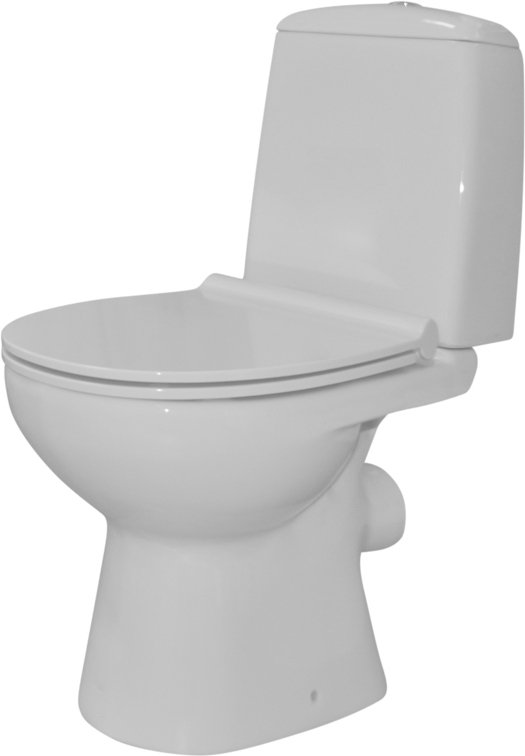 1.WH30.2.415 ЦЕЗАРЬ Унитаз-компакт (стандарт: 2-реж., дюро&soft-close, тонкое)