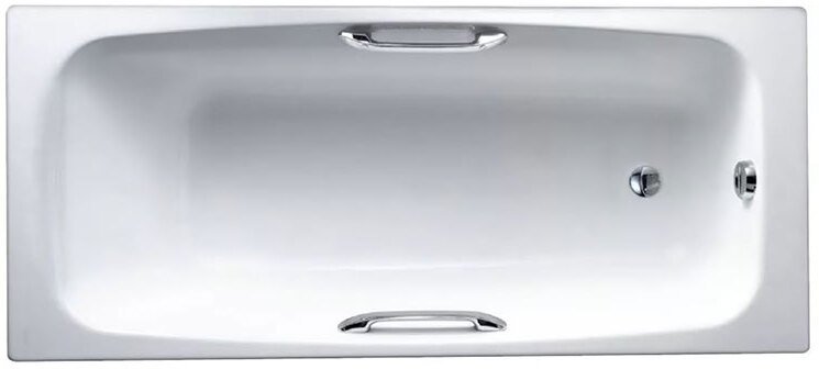 RUB DIAPASON E2926-00 ванна 170х75 с отверстиями для ручек