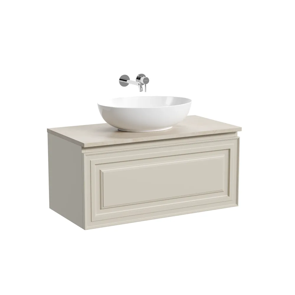 Тумба под столешницу Sancos Самая (Very) VR90CE 90x45x40 бежевый матовый (beige soft) — фото 10