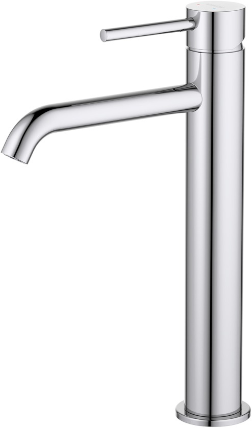 AQ1304CR ЕВРОПА смеситель для раковины высокий 215, без донного клапана