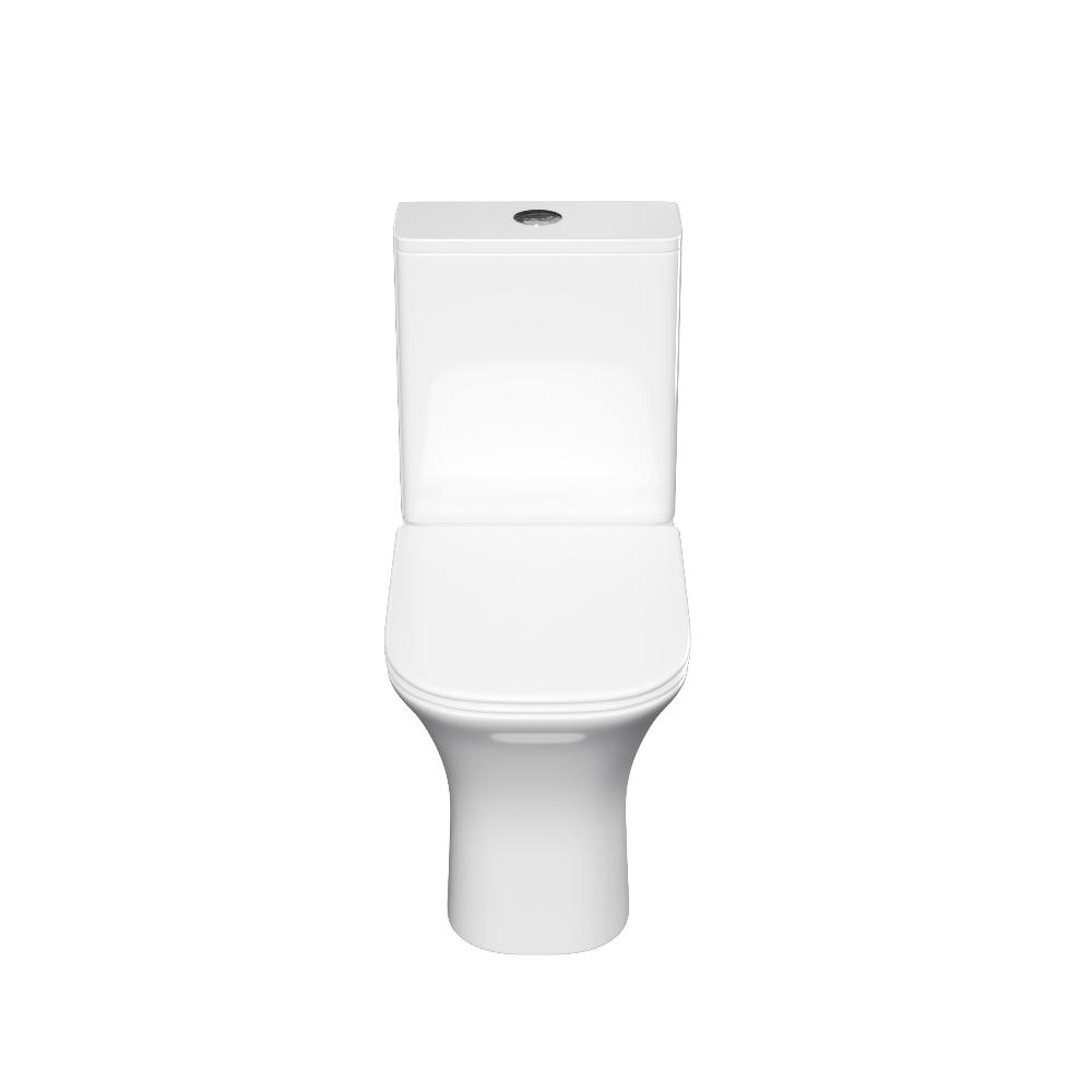 AQ4421-00 Унитаз напольный, безободковый TORNADO, Aquatek Optima T Square, 655х340х795 — фото 7