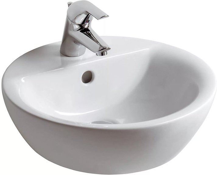 E804001 Connect Sphere Раковина-чаша 43 см, 1 отверстие под смеситель.