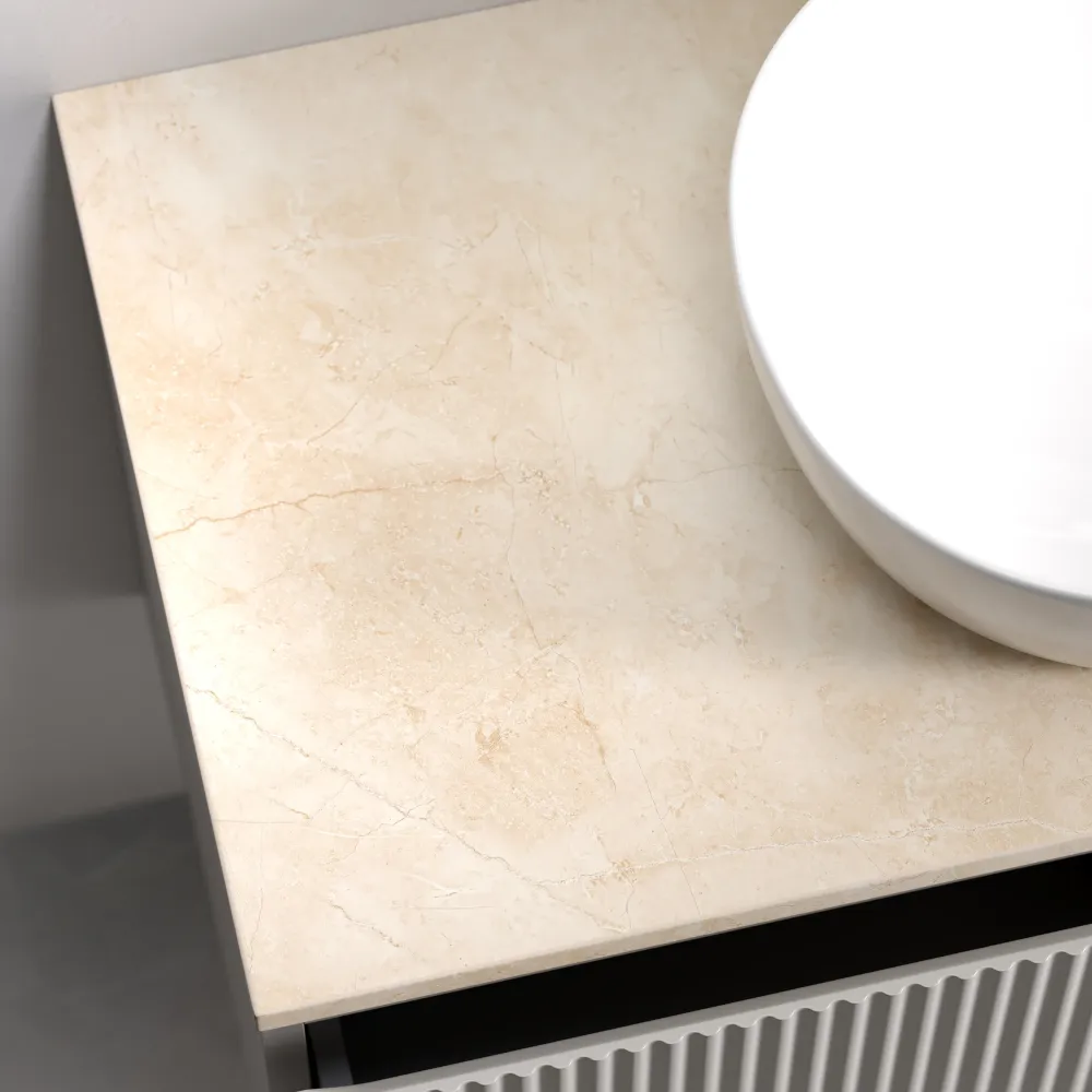 Тумба под столешницу Sancos Сноб Р / Snob R SNR80CE 79x44,5x50 бежевый матовый / beige soft — фото 14
