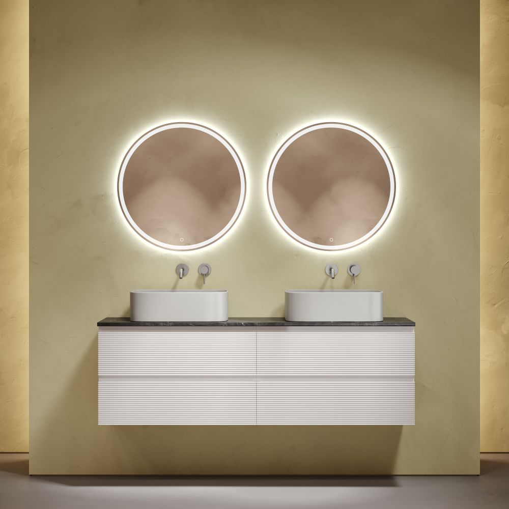 Тумба под столешницу Sancos Фолк (Folk) FL80W 80x45x50 белый матовый (bianco) — фото 17