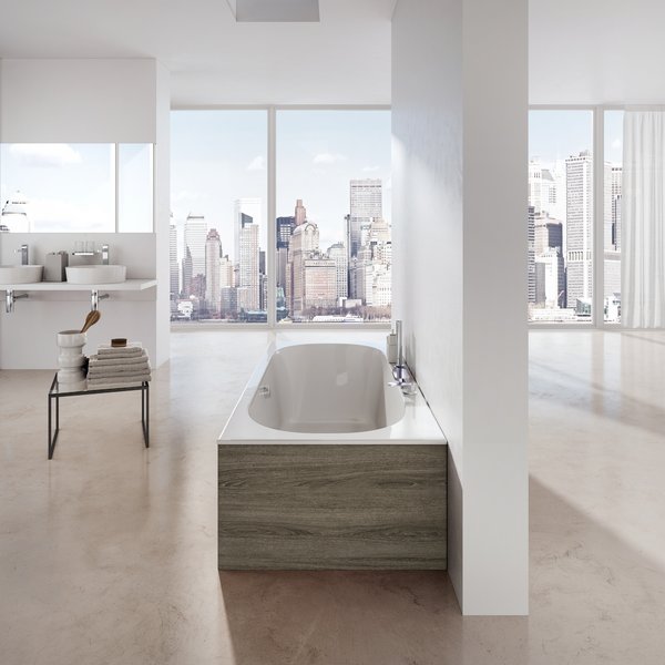 Ванна CITY SLIM 180х80 белая — фото 5
