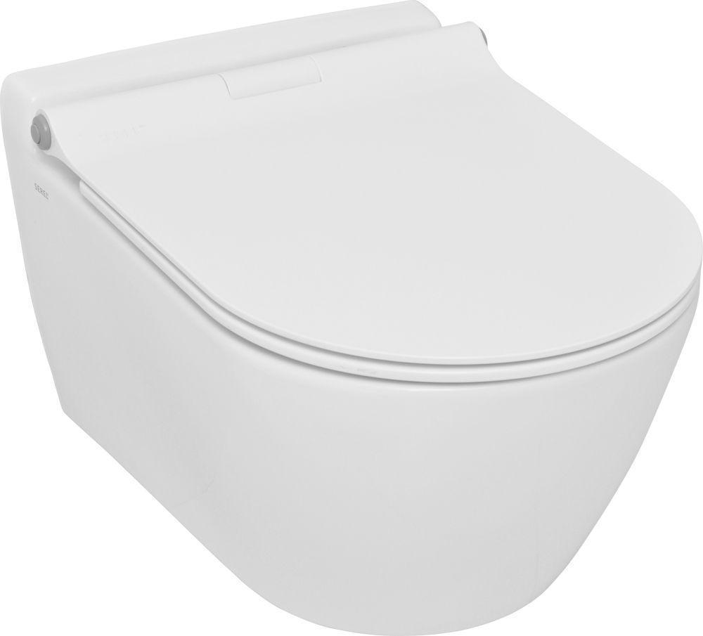 SM25SL Smart унитаз подвесной, с тонким сиденьем с микролифтом, Serel