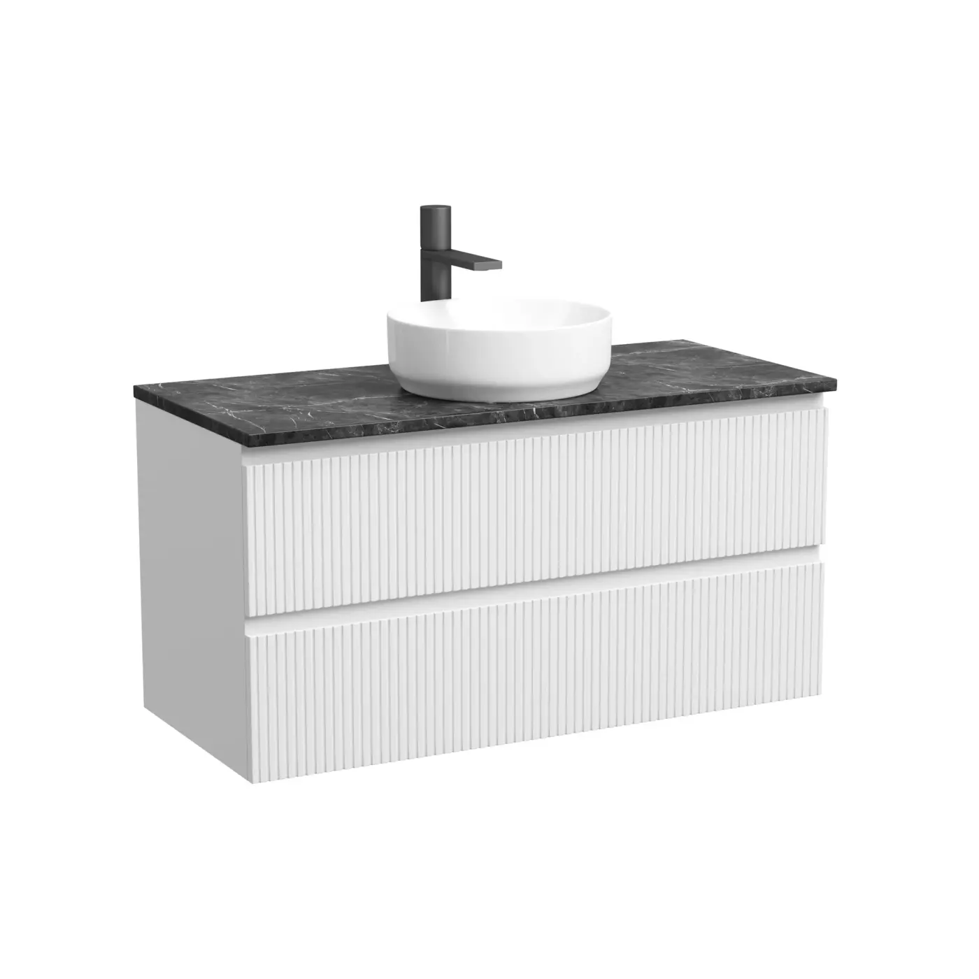 Тумба под столешницу Sancos Сноб T (Snob T) SNT100W 100x45x50 белый матовый (bianco)