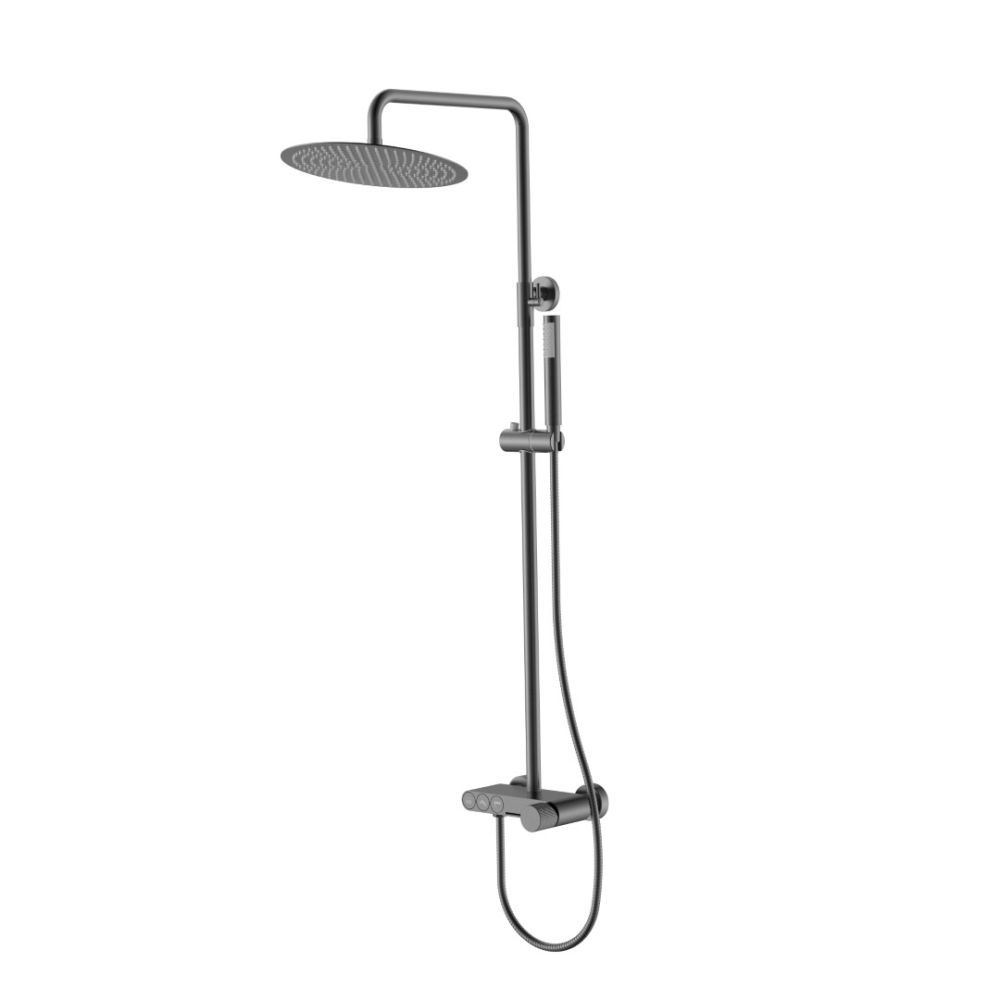 Стойка для душа STICK Gun Metal LINEA