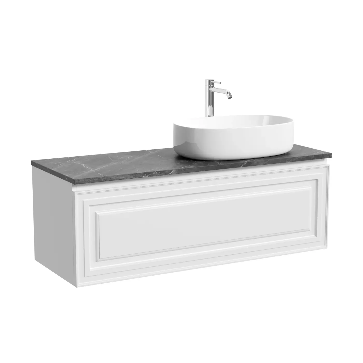 Тумба под столешницу Sancos Самая (Very) VR120RW 120x45x40 белый матовый (bianco)