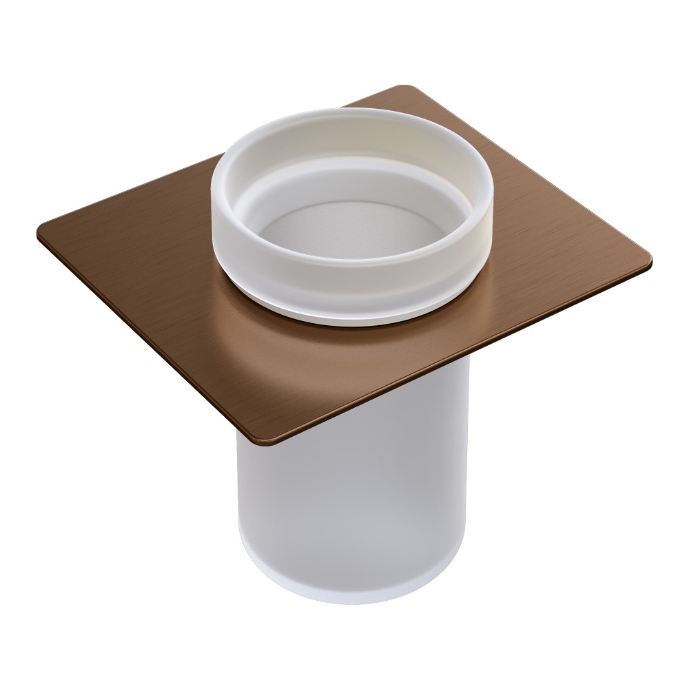 Стакан для полки Brushed Bronze/Брашированная бронза