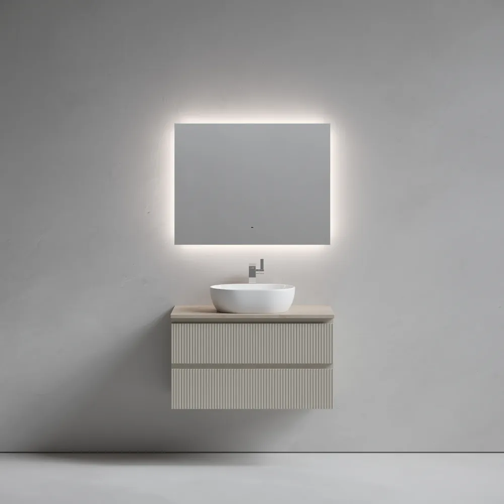 Тумба под столешницу Sancos Сноб T (Snob T) SNT90CE 90x45x50 бежевый матовый (beige soft) — фото 8