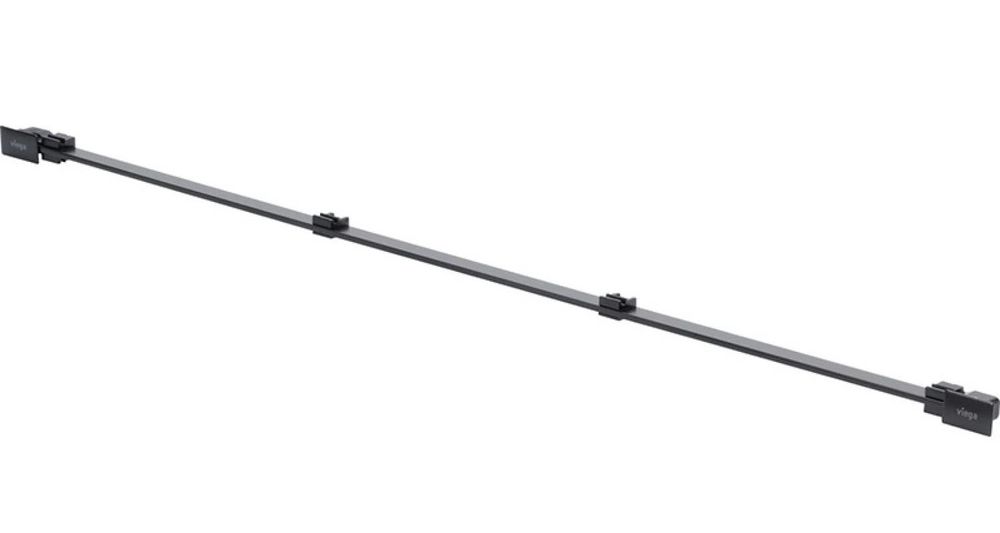 711870 Visign SR3 дизайн-вставка для Advantix Vario 300-1200 мм с компл. для монтажа и бок. накладками, черный, нержавеющая сталь, модель 4965.32