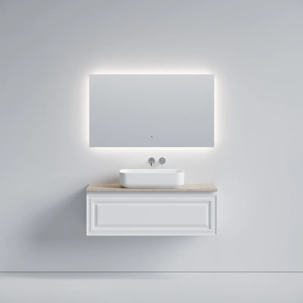 Тумба под столешницу Sancos Самая (Very) VR120W 120x45x40 белый матовый (bianco) — фото 11