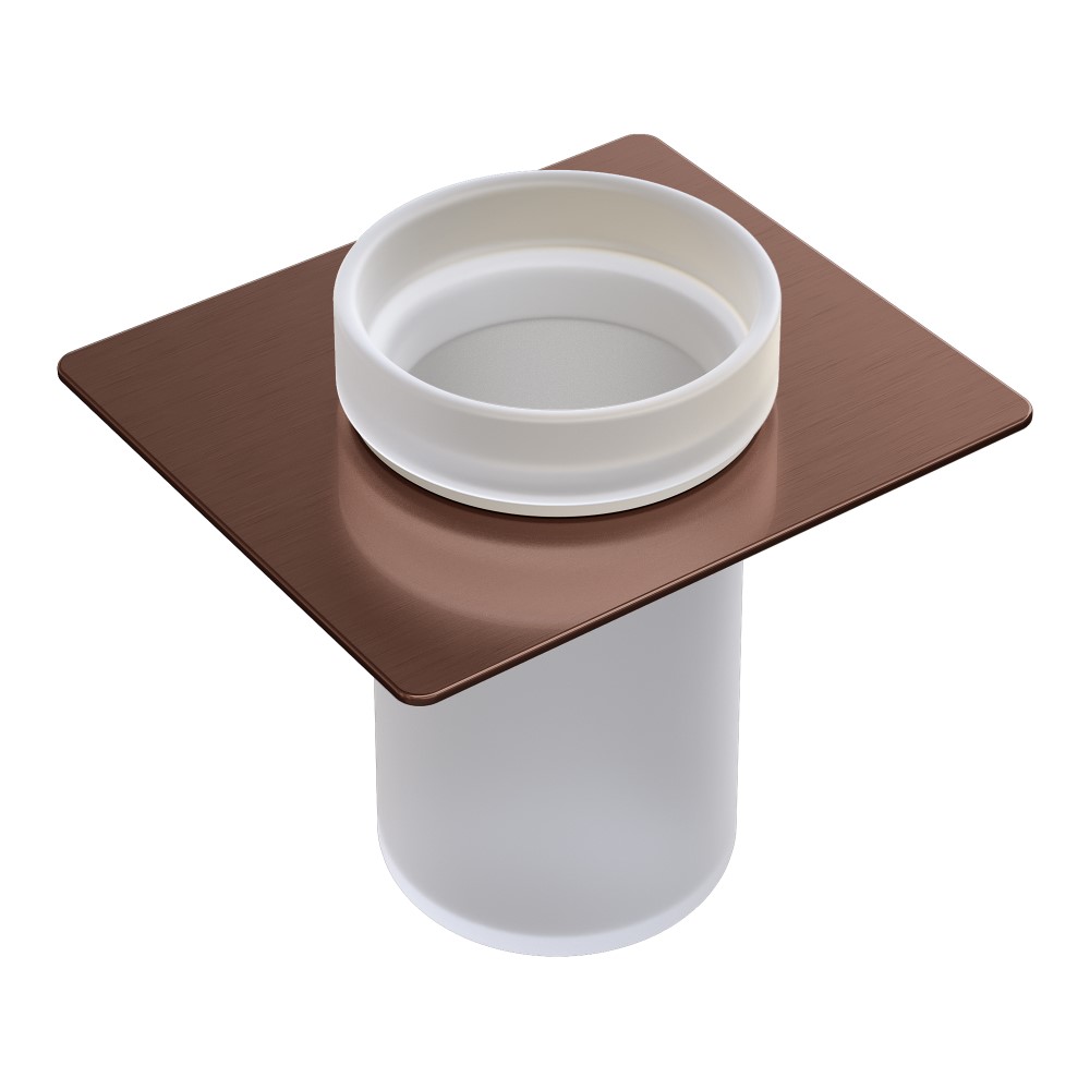 Стакан для полки Copper Brushed/Брашированная медь