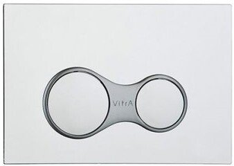 740-0480 Sirius кнопка смыва, цвет глянцевый хром