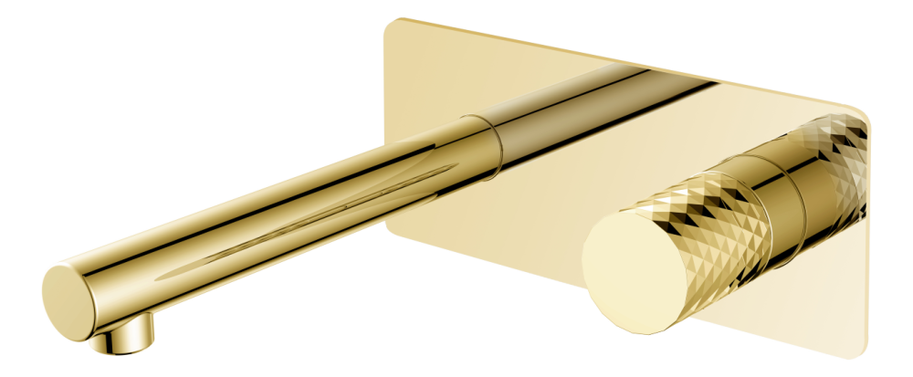 Смеситель STICK из стены DIAMOND GOLD