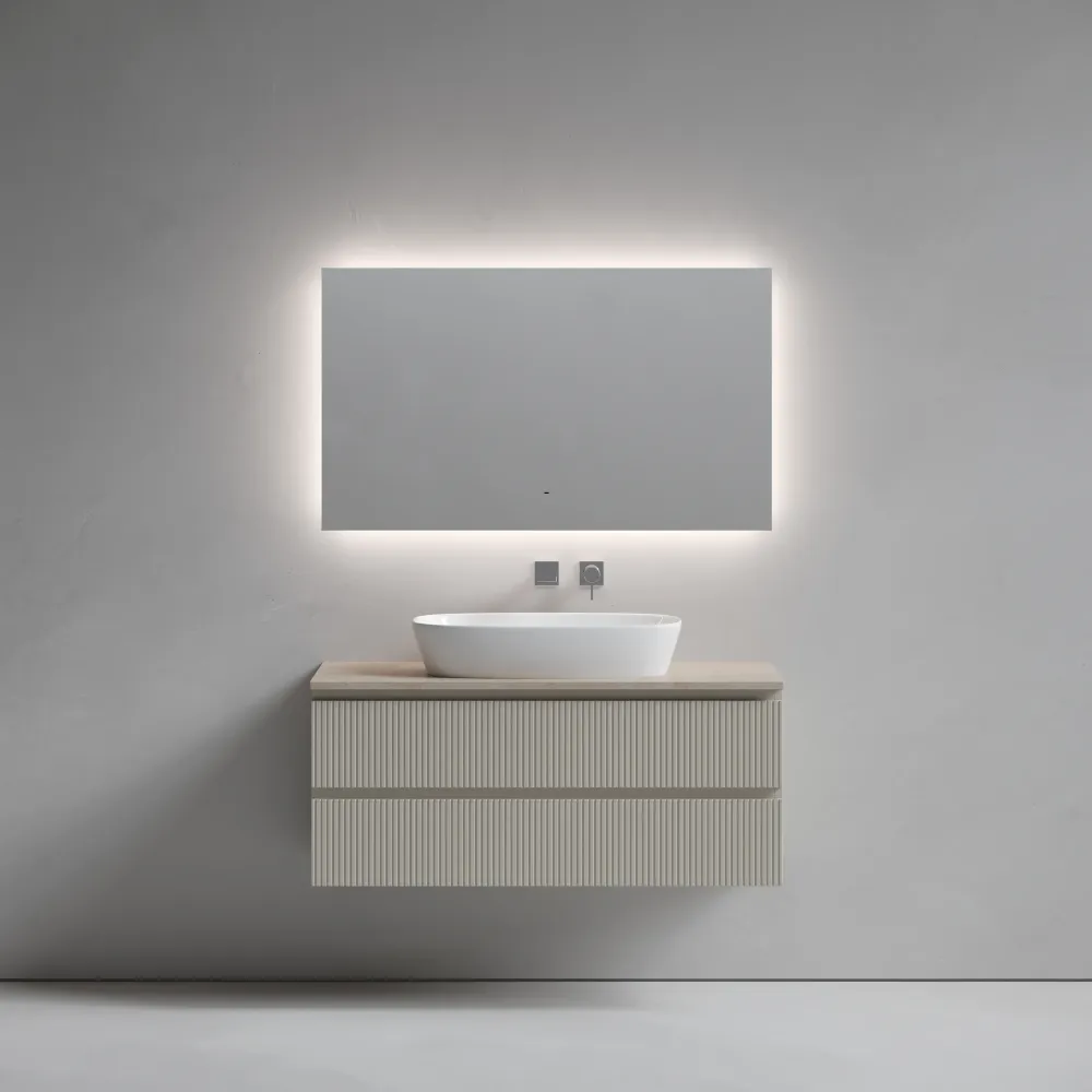 Тумба под столешницу Sancos Сноб T (Snob T) SNT120CE 120x45x50 бежевый матовый (beige soft) — фото 11
