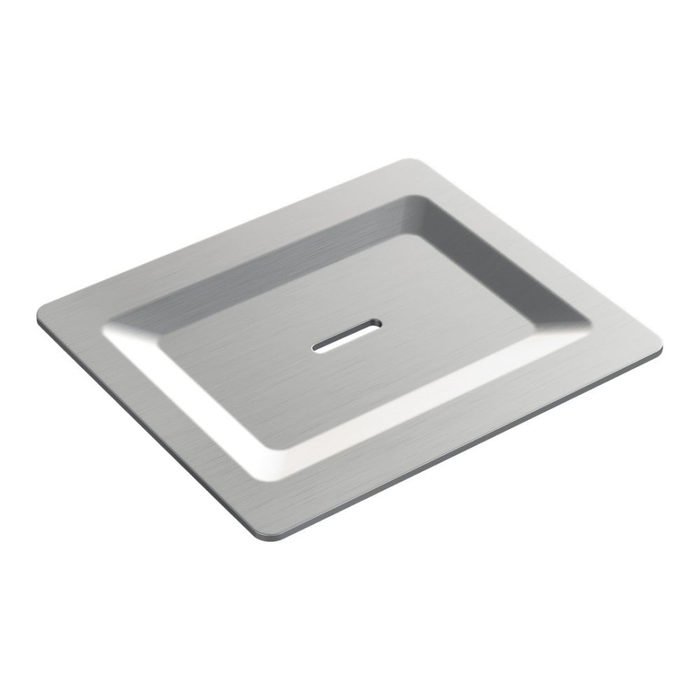 Мыльница для полки Nickel brushed