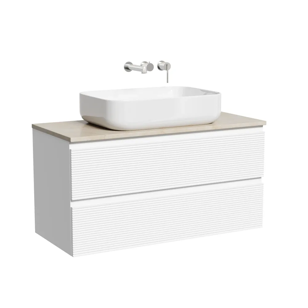 Тумба под столешницу Sancos Фолк (Folk) FL100W 100x45x50 белый матовый (bianco) — фото 10