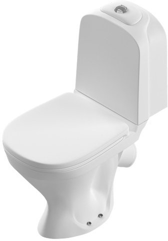 CLASSIC BASIC Унитаз-компакт Белый S1 (WC.CC/Classic/2-TM/WHT.G/S1)