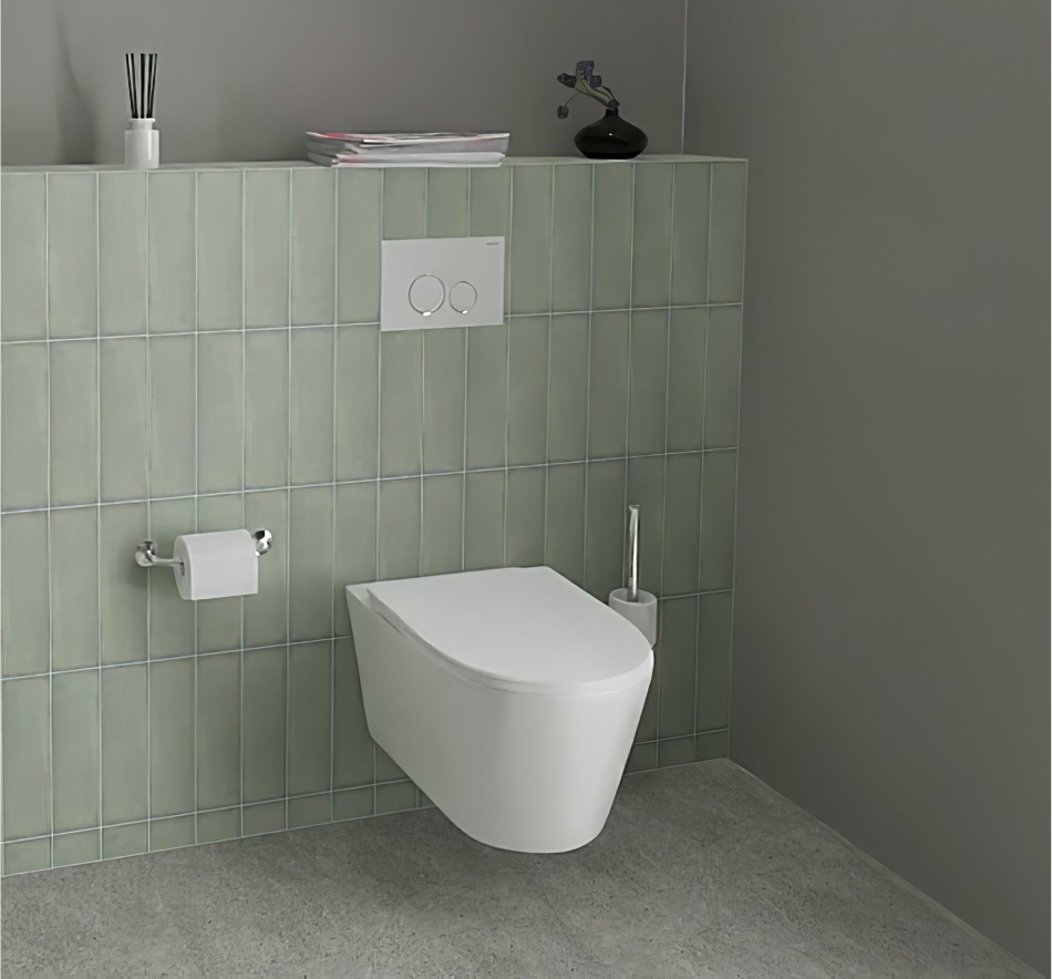 SET AQUATEK НИКА-015 4в1 (рама AQUATEK Standard INS-0000012+крепеж KKI-0000002+клавиша KDI-0000015+унитаз НИКА AQ2009-00 с тонким сиденьем soft-close) — фото 3