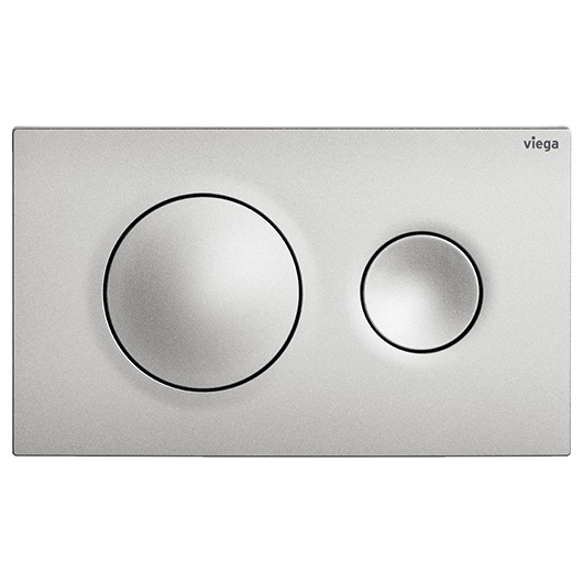 773786 Prevista Панель смыва для унитазов, Visign for Style 20, пластик матовый хром, мод. 8610.1