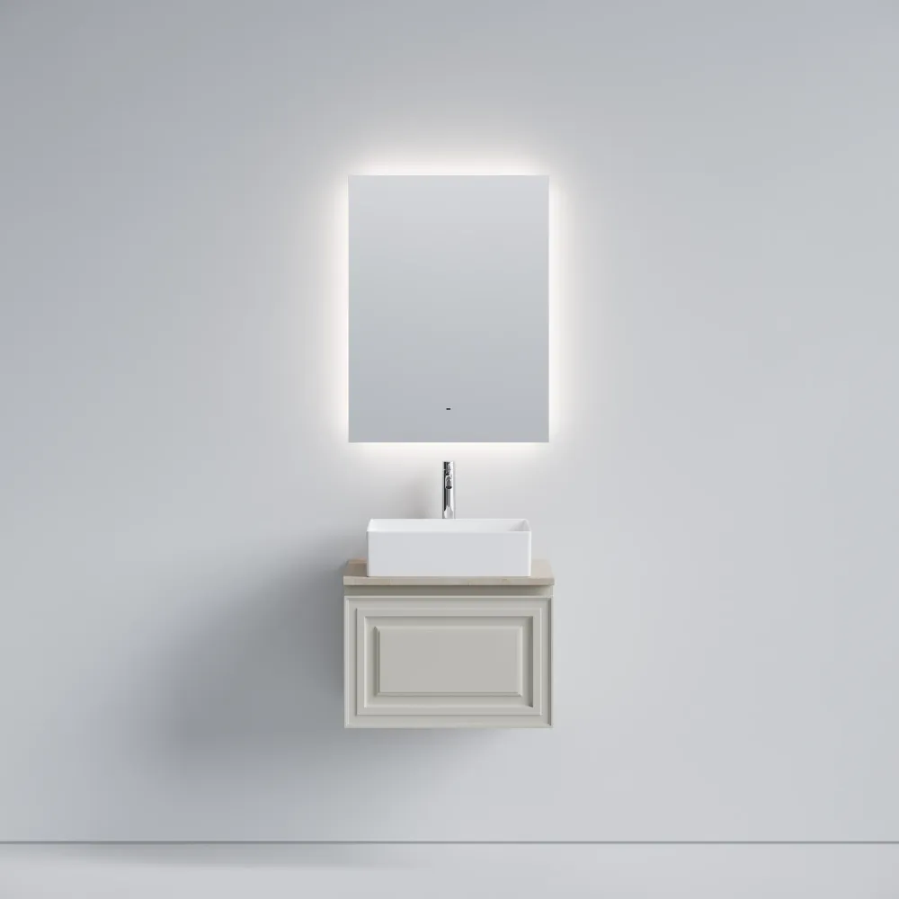 Тумба под столешницу Sancos Самая (Very) VR60CE 60x45x40 бежевый матовый (beige soft) — фото 8