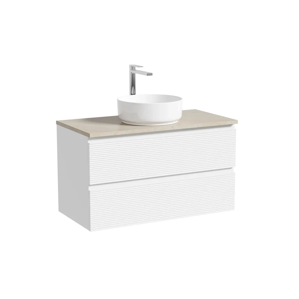 Тумба под столешницу Sancos Фолк (Folk) FL90W 90x45x50 белый матовый (bianco) — фото 7
