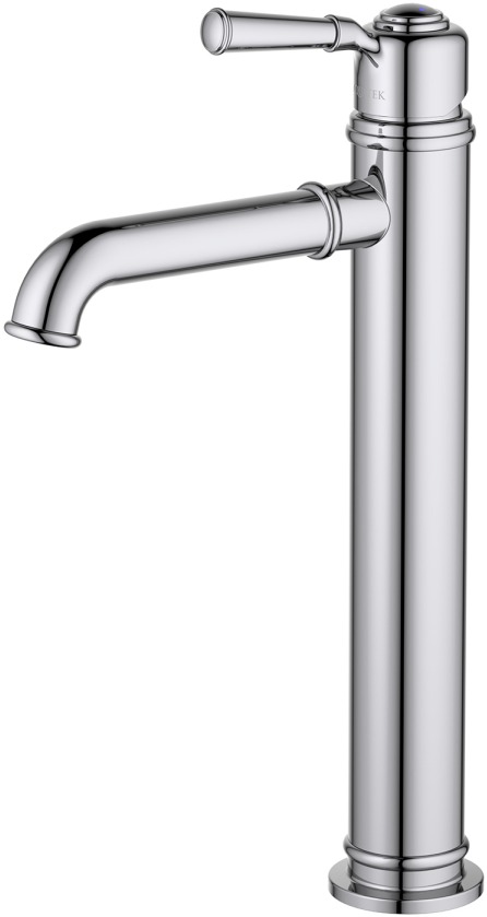 AQ1504CR КЛАССИК смеситель для раковины высокий 235, без донного клапана