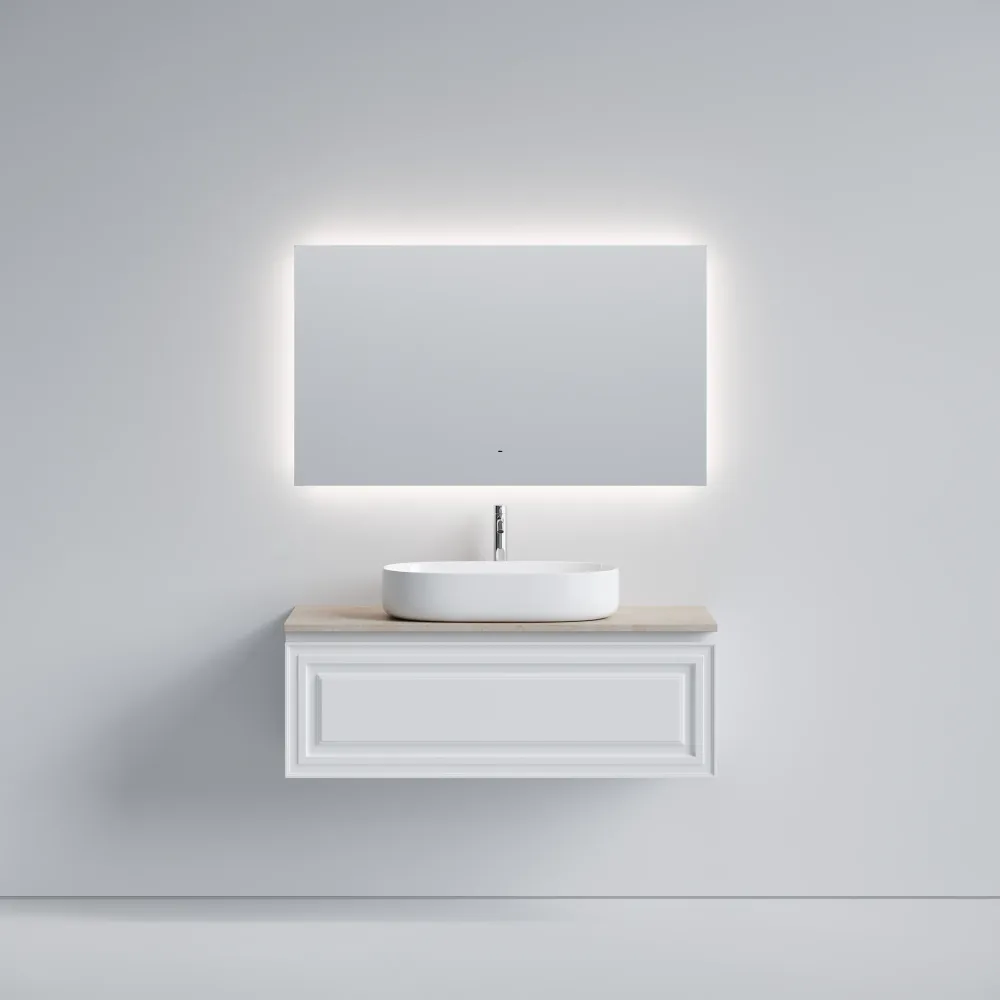 Тумба под столешницу Sancos Самая (Very) VR120W 120x45x40 белый матовый (bianco) — фото 8