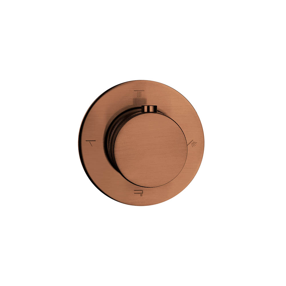 Дайвертер встраиваемый 4-режима UNO BRUSHED BRONZE