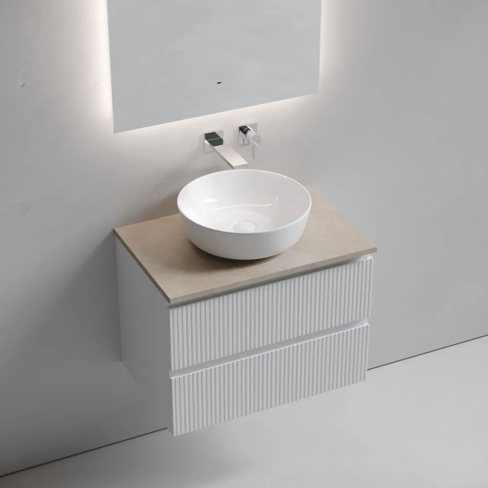 Тумба под столешницу Sancos Сноб T (Snob T) SNT70W 70x45x50 белый матовый (bianco) — фото 12