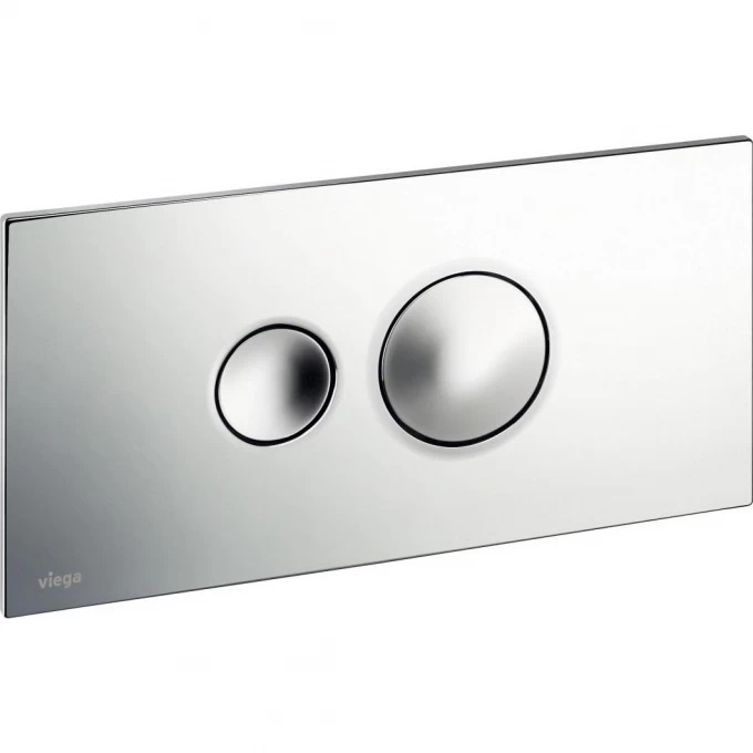 596347 Visign for Style 10 кнопка смыва (пластик) для смывных бачков, матовый хром