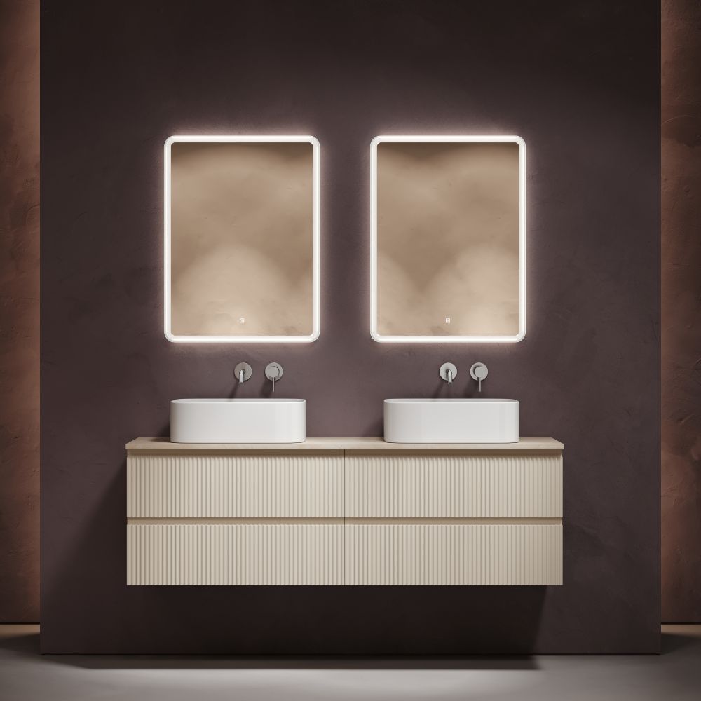 Тумба под столешницу Sancos Сноб Р / Snob R SNR80CE 79x44,5x50 бежевый матовый / beige soft — фото 35