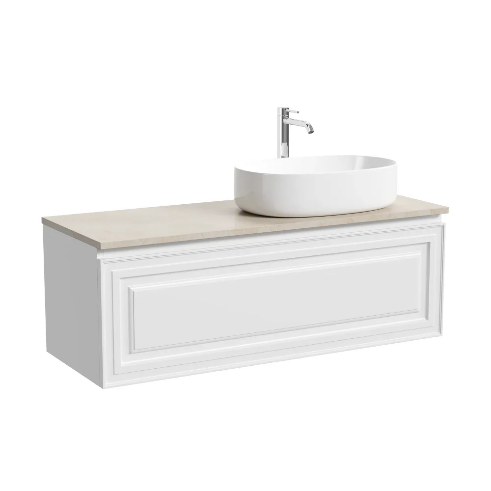 Тумба под столешницу Sancos Самая (Very) VR120RW 120x45x40 белый матовый (bianco) — фото 7